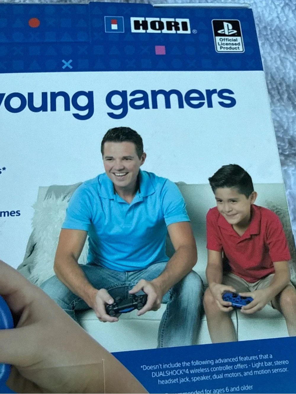 Sony Mini Wired Gamepad in Blue for PS4